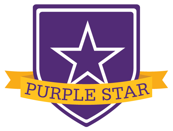 purple star